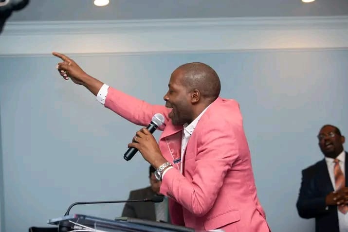 Community church service in Kuria, Kenya